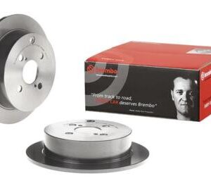צלחת בלם טויטה קורולה אחורי ב מ03 עד07 BREMBO