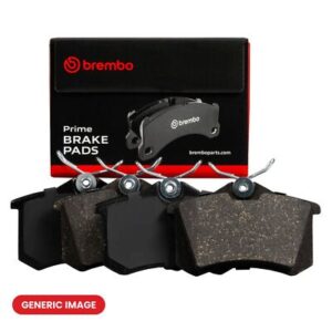 רפידת בלם סקודה אוקטביה 1.8 TSI אחורי מ13 BREMBO