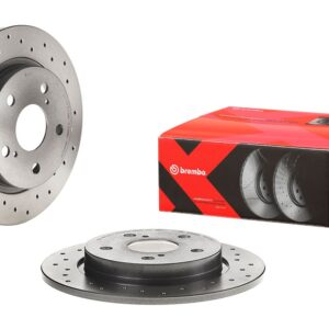 צלחת בלם מזדה 3 1.6 קדמי מ04 עד12 BREMBO