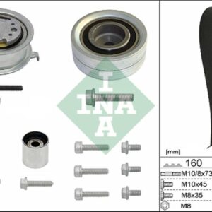 סט טימינג סקודה אוקטביה TDI1.6 מ10 INA
