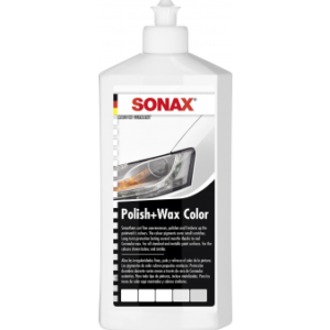 פוליש ווקס לרכב NANO PRO לבן SONAX 500ml