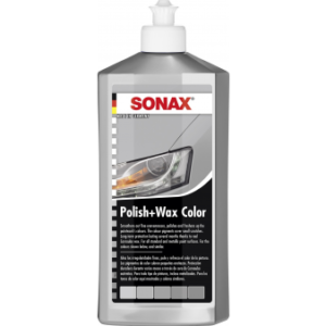 פוליש ווקס לרכב NANO PRO כסוף/אפור SONAX 500ml