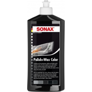 פוליש ווקס לרכב NANO PRO שחור SONAX 500ml