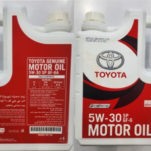 שמן מנוע 5W30 טויוטה סינטטי מלא  SP GF6 4L